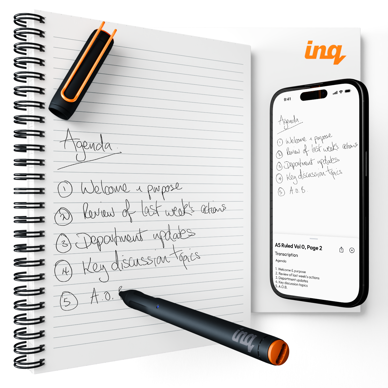 inq writing set