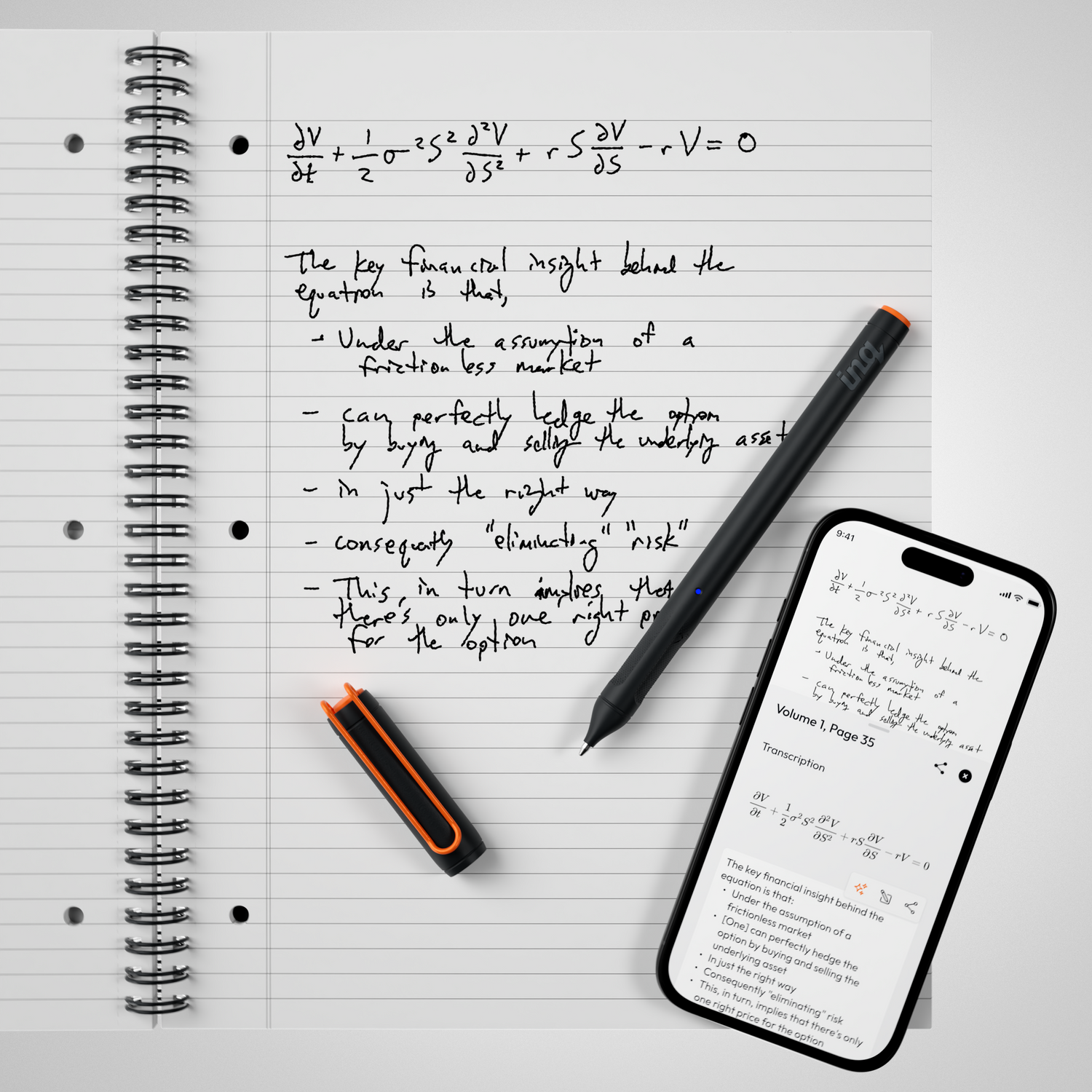 Handwriting to text, instantly