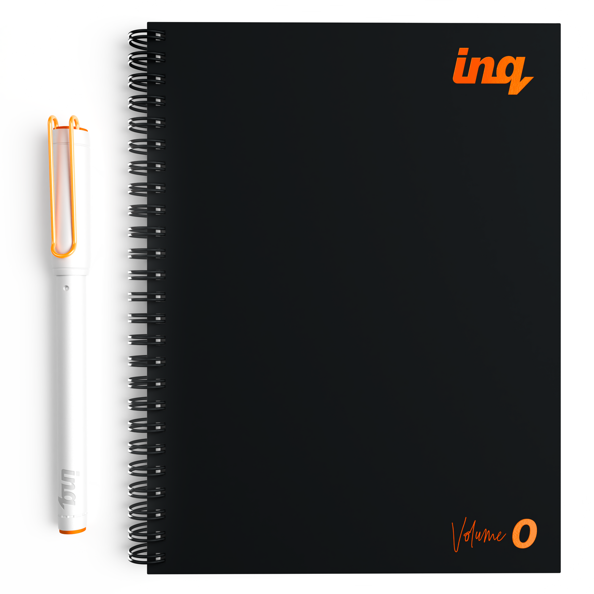 inq Smart Pen White & Black A5 Smart Paper Spiral Notebook Writing Set