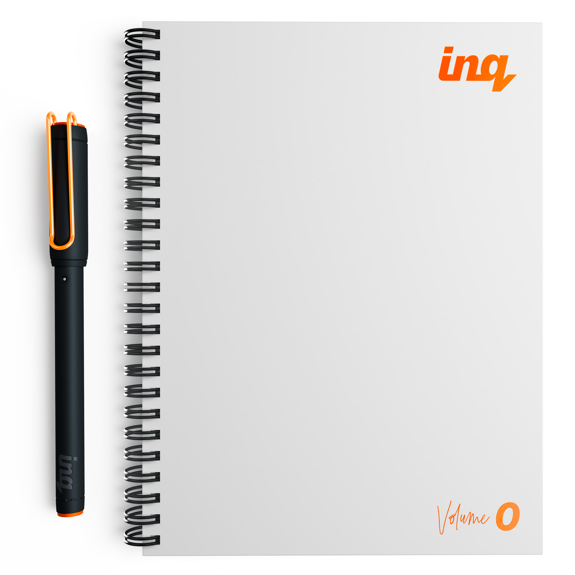 inq Smart Pen Black & White A5 Smart Paper Spiral Notebook Writing Set