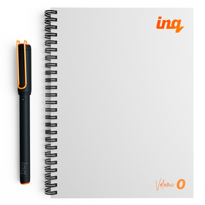 inq Smart Pen Black & White A5 Smart Paper Spiral Notebook Writing Set