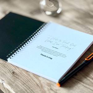 inq writing sets include intelligent ink pen, spiral notebook and app