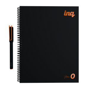 inq Smart Pen Black & Black A5 Smart Paper Spiral Notebook Writing Set