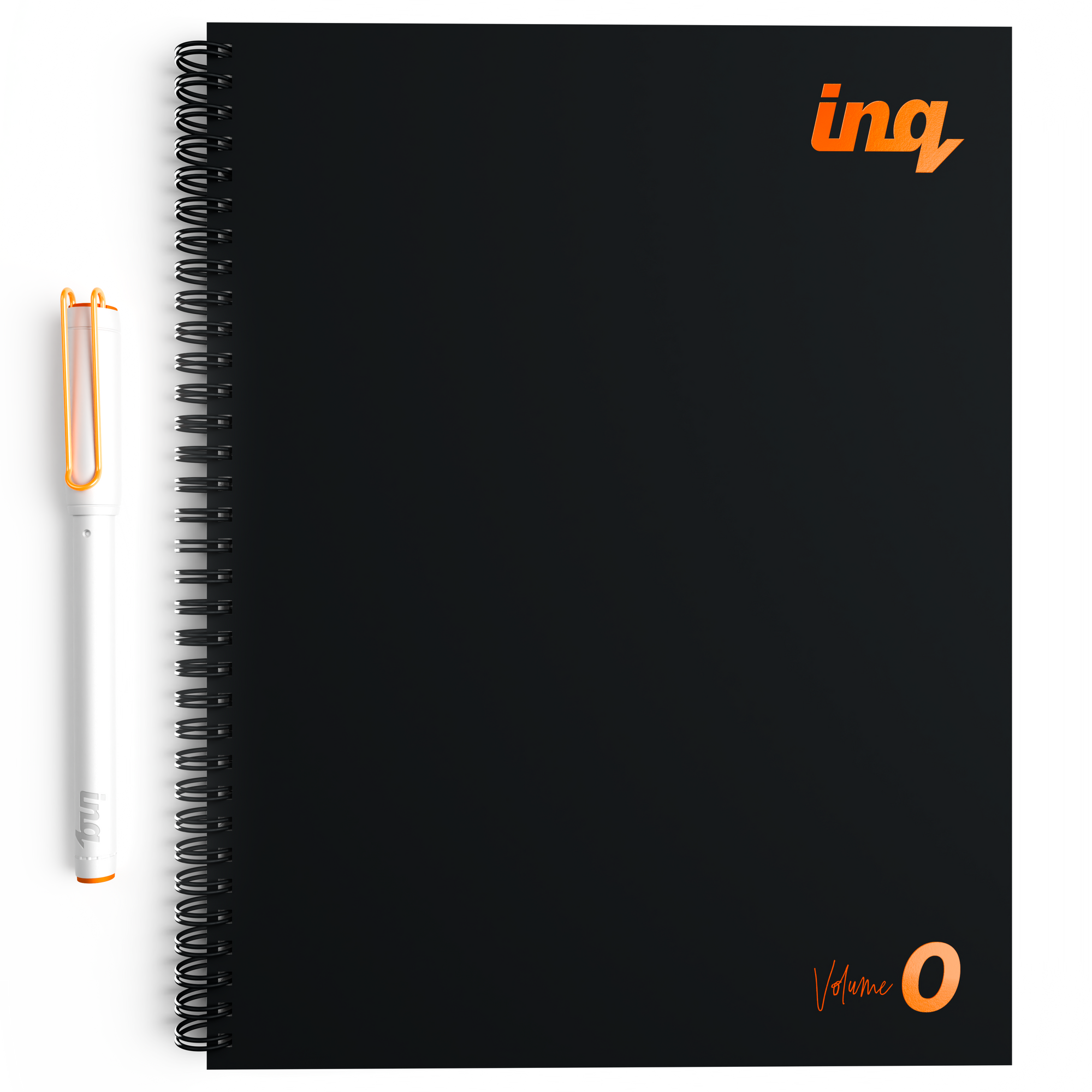 inq Smart Pen White & Black US Letter Smart Paper Spiral Notebook Writing Set