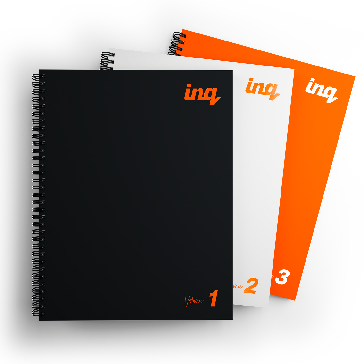 inq US Letter Smart Paper Spiral Notebook 3-Pack Color Variety